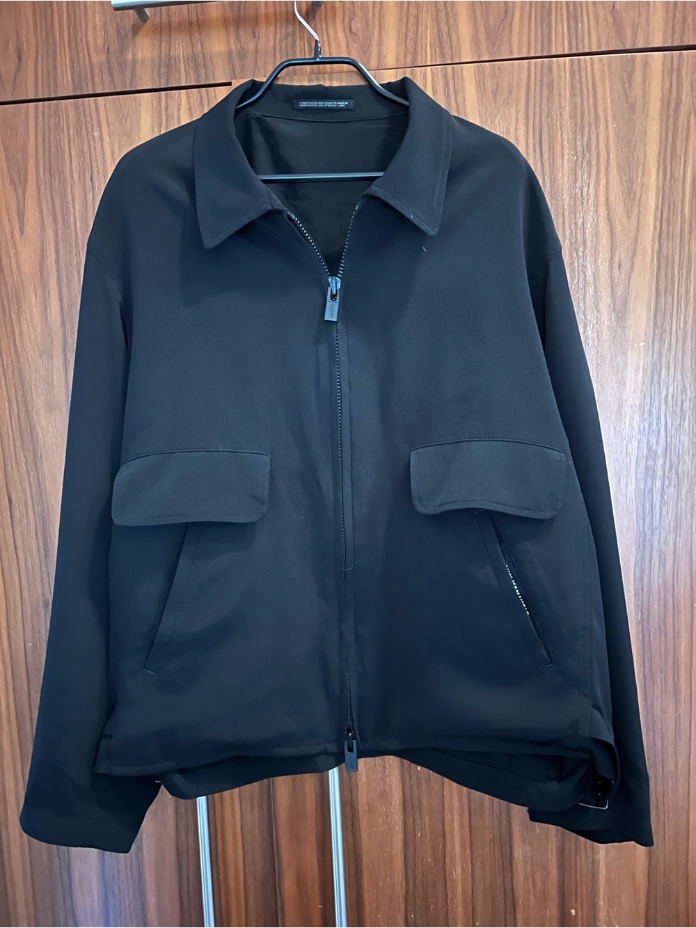 Yohii Yamamoto Produce Black Double Zip Jacketl I’ll